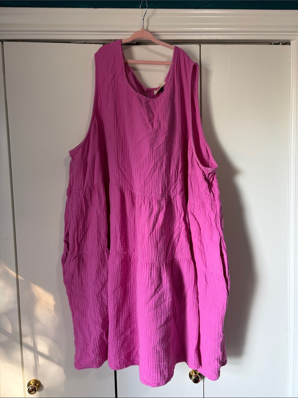 Target Universal Thread Sleeveless short Dress in Fuchsia Pink